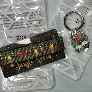 Zox Jingle Bells Single and ZOXLOX Silver Bells Keychain 2023 Advent Calendar